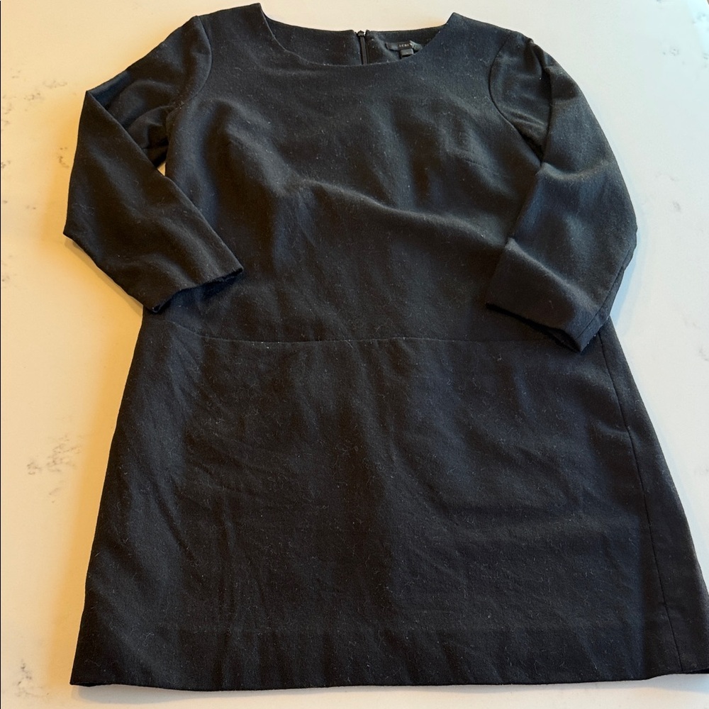 J. Crew Long Sleeve Classic Suit Dress